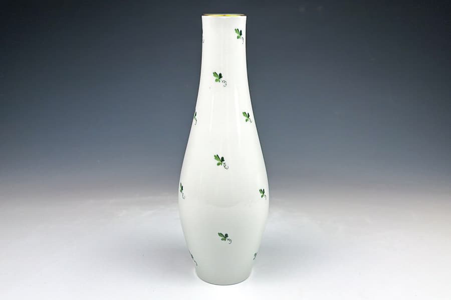Porzellan Vase Augarten Wien, Hand bemalt